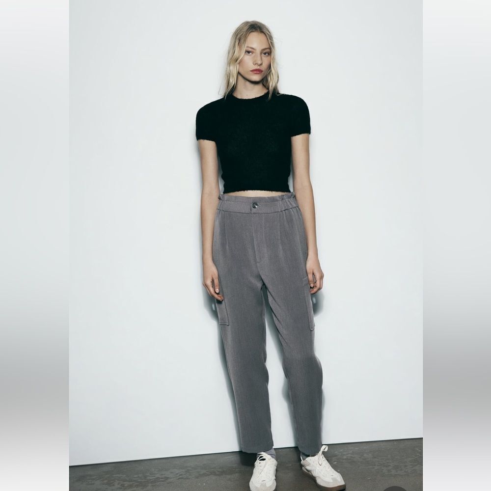 Zara baggy cargo pants size 12 (44)